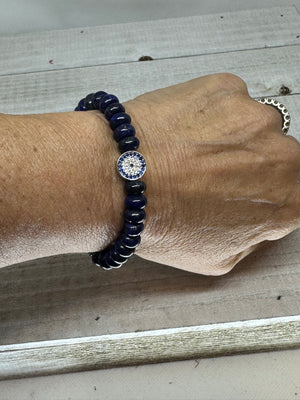 Bella Blue Lapis Bracelet