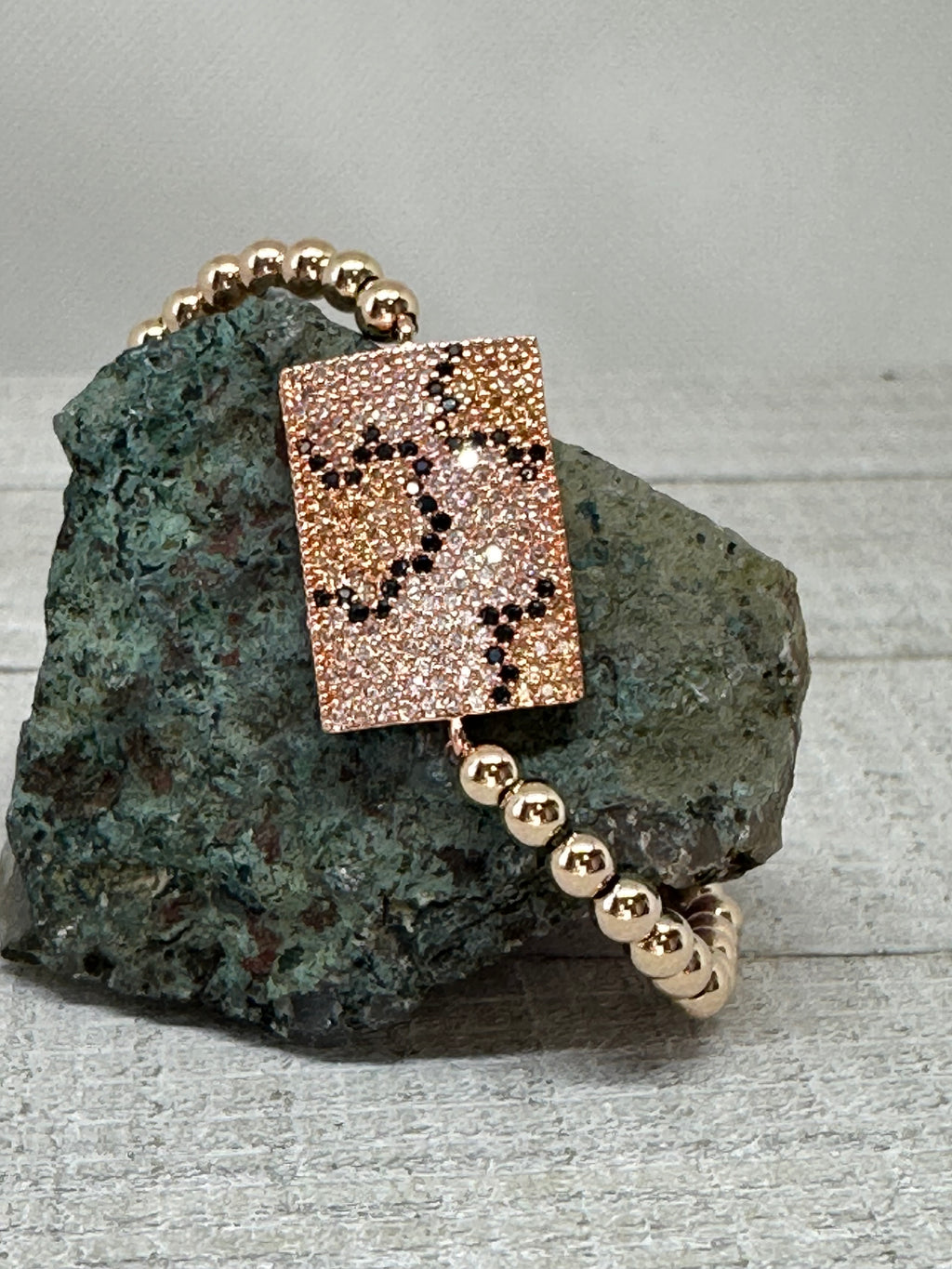 Rose Gold Cheetah Bracelet