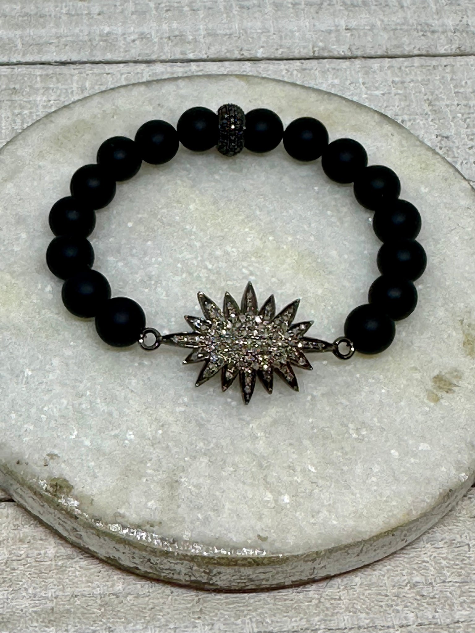 Diamond Lily Bracelet