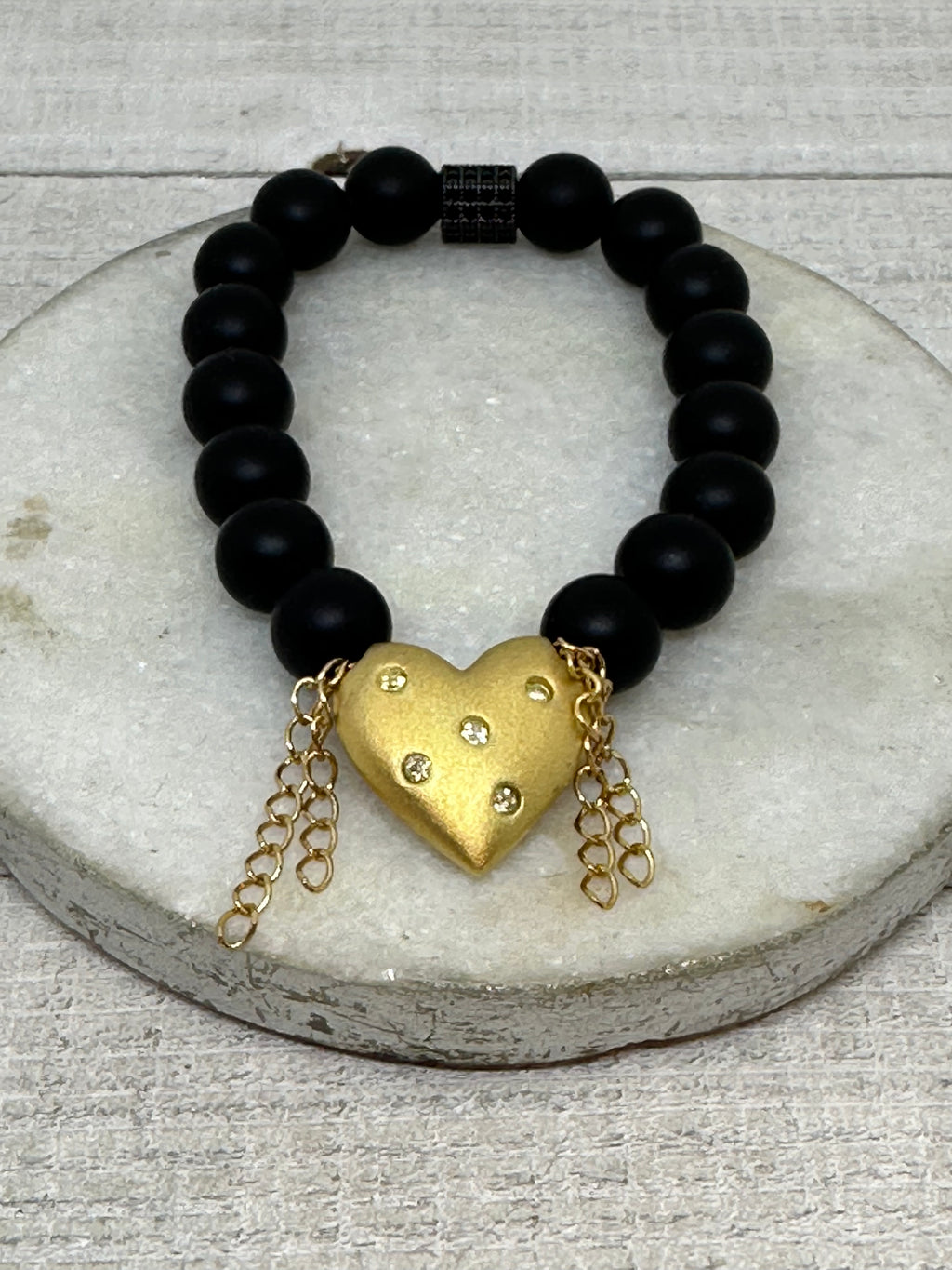 Heart & Chain Bracelet