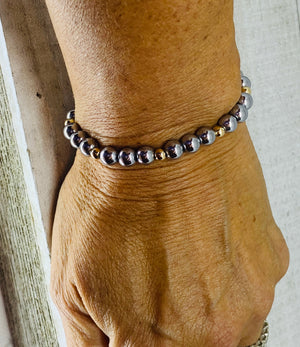 Silver With A Touch Of Gold