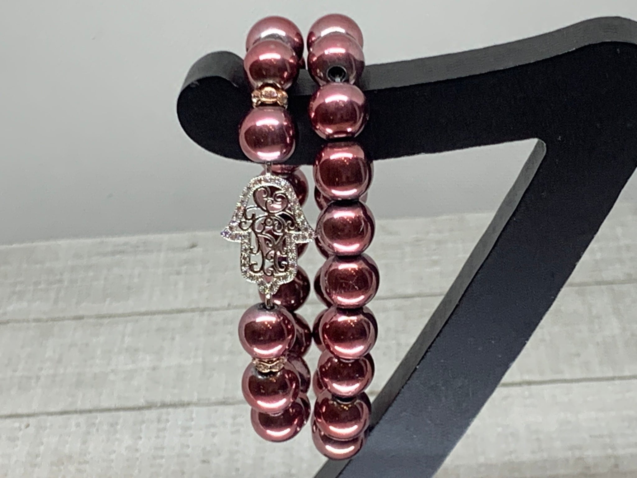 Pink Metallic Lady