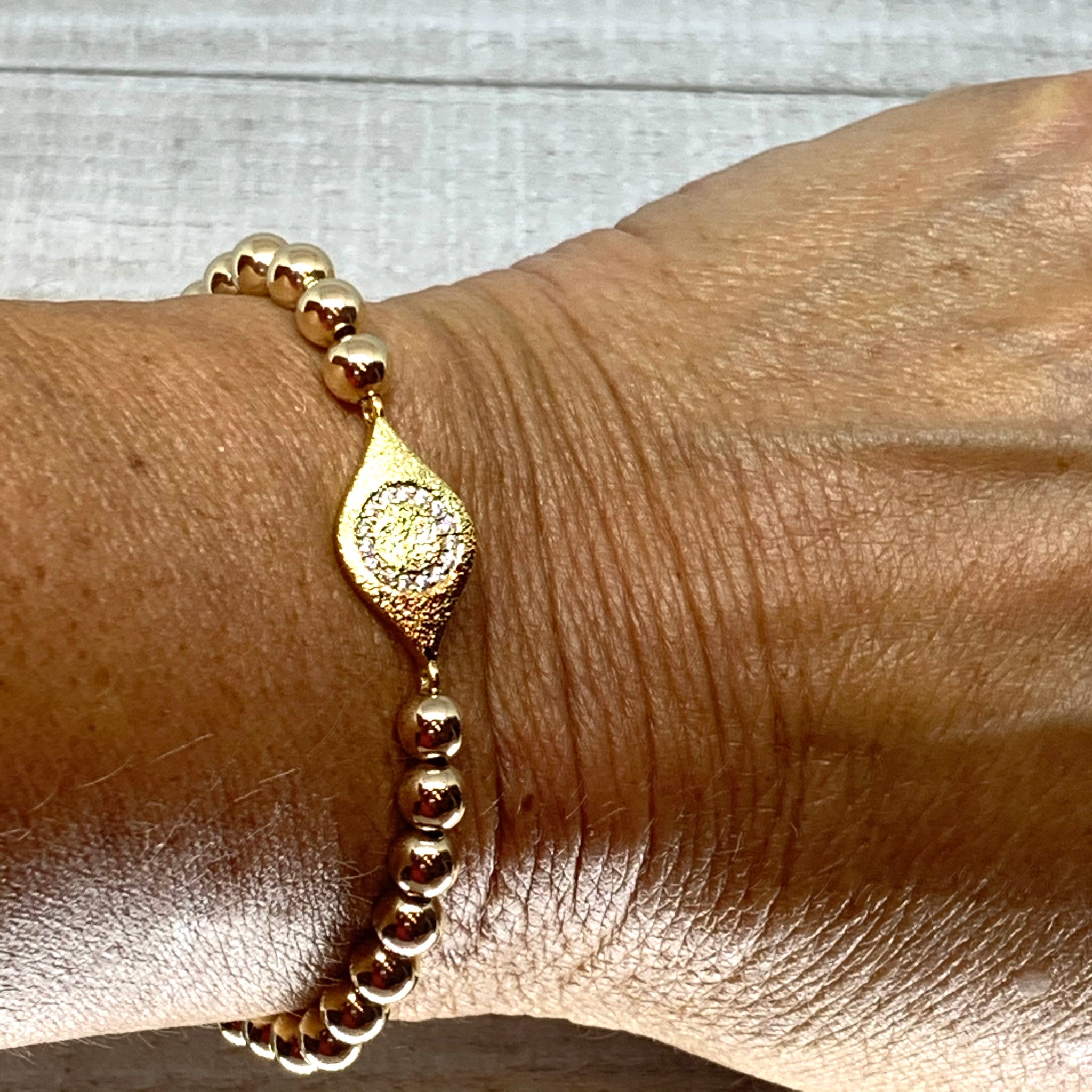 Golden Third Eye Bracelet