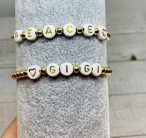 Spell It Out Bracelet