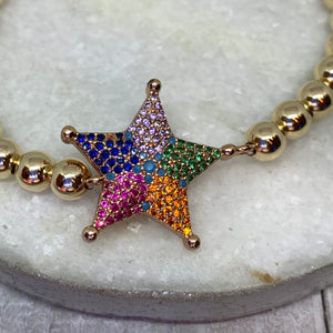 Star lite Rainbow Bracelet