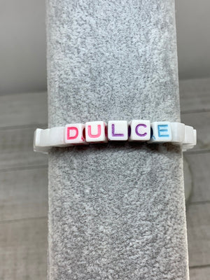 Initial Cube Bracelet