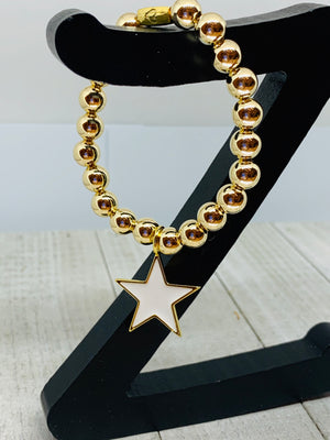 Gold Star Beauty Bracelet