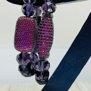 Hot Pink Cushion Bracelet