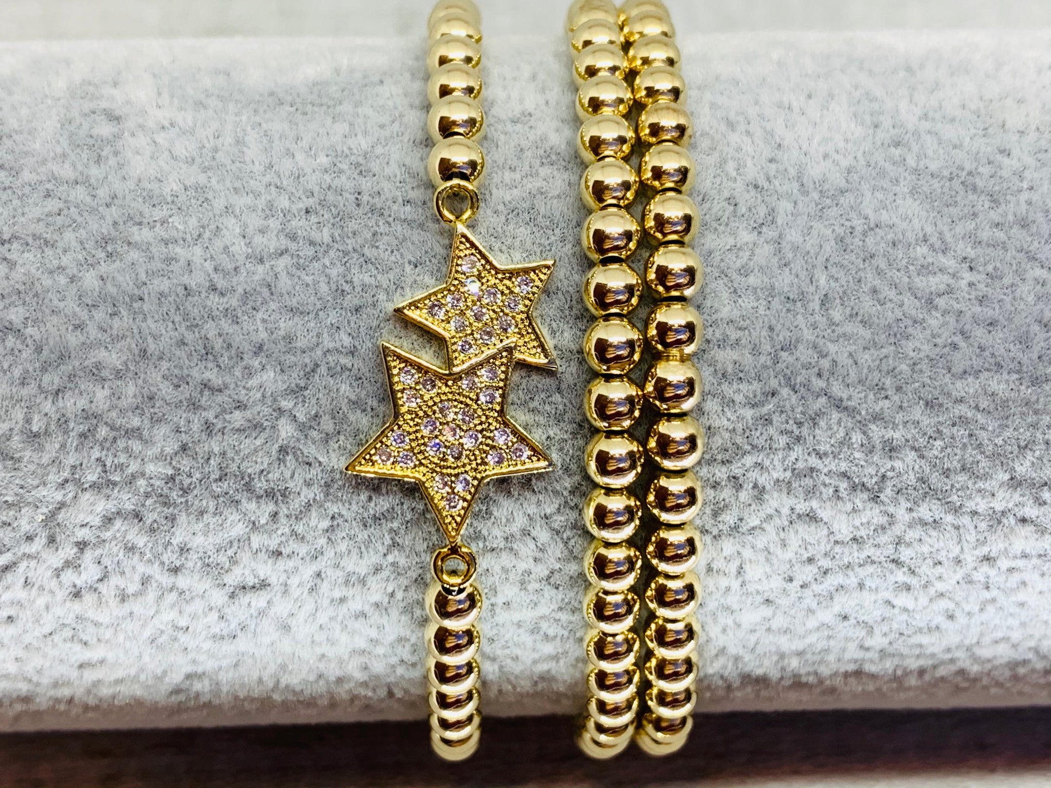 Gold Filled Twin Star Bracelet