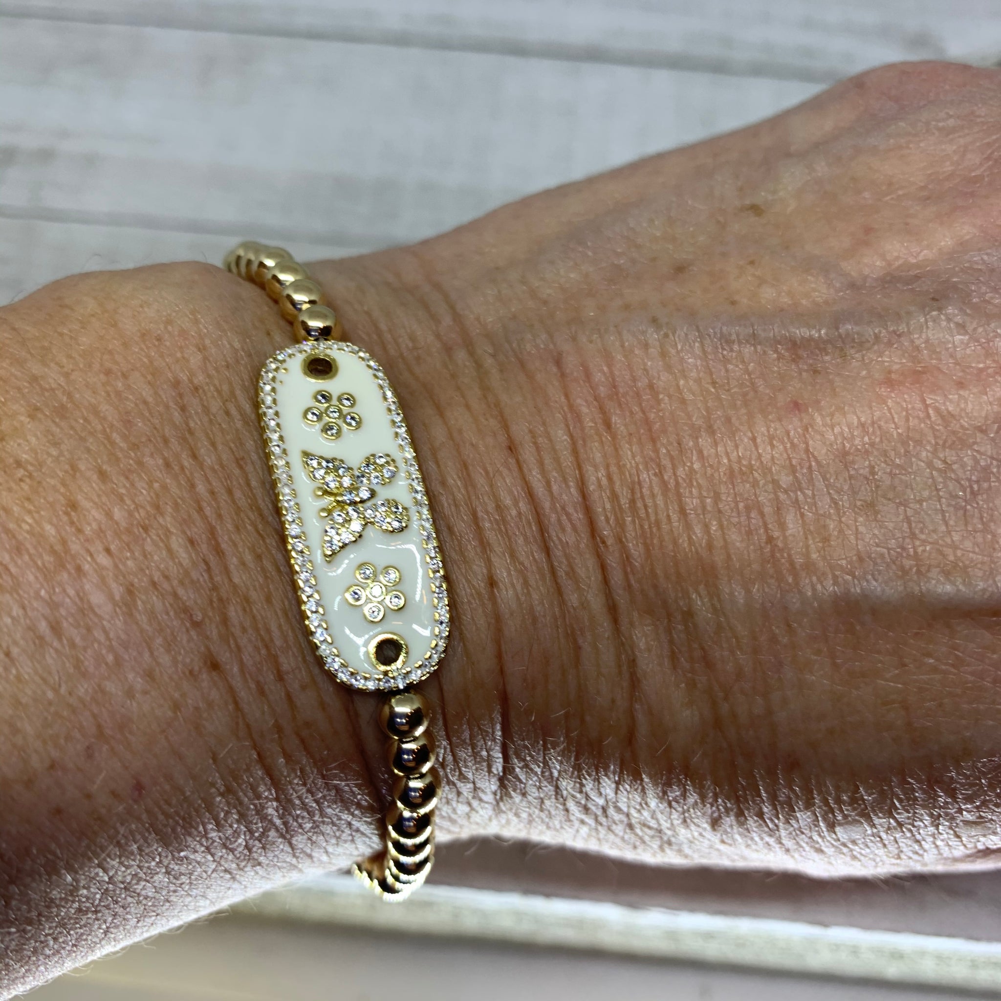Golden Butterfly Bracelet