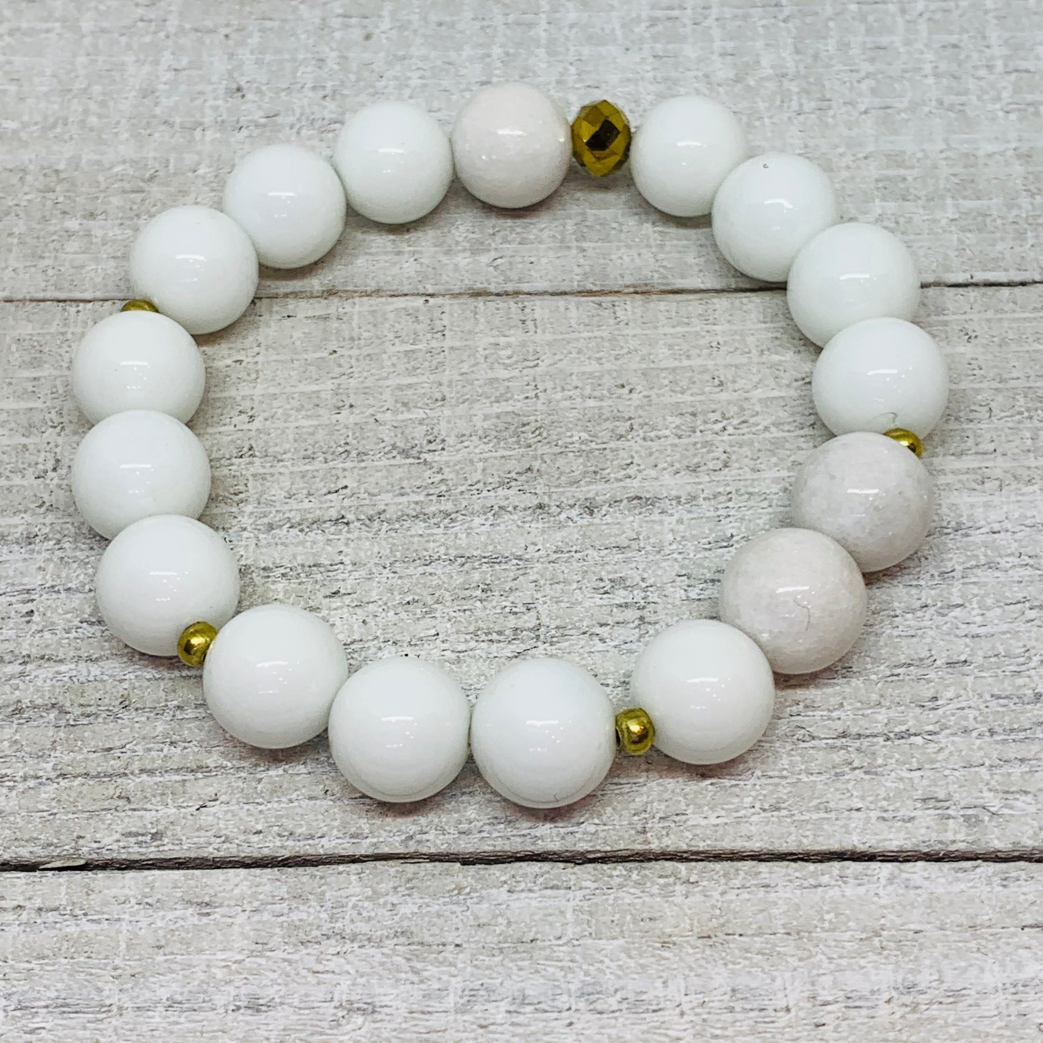 White Mountain Jade Bracelet