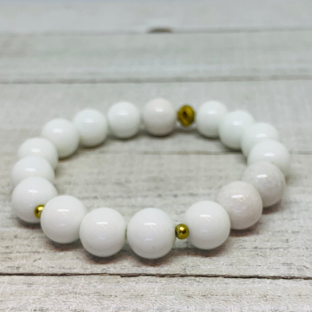 White Mountain Jade Bracelet