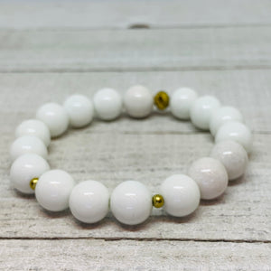 White Mountain Jade Bracelet