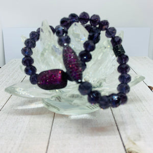 Hot Pink Cushion Bracelet