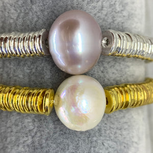 Gold & Silver Edgy, Rocket Chic Bracelet Stack