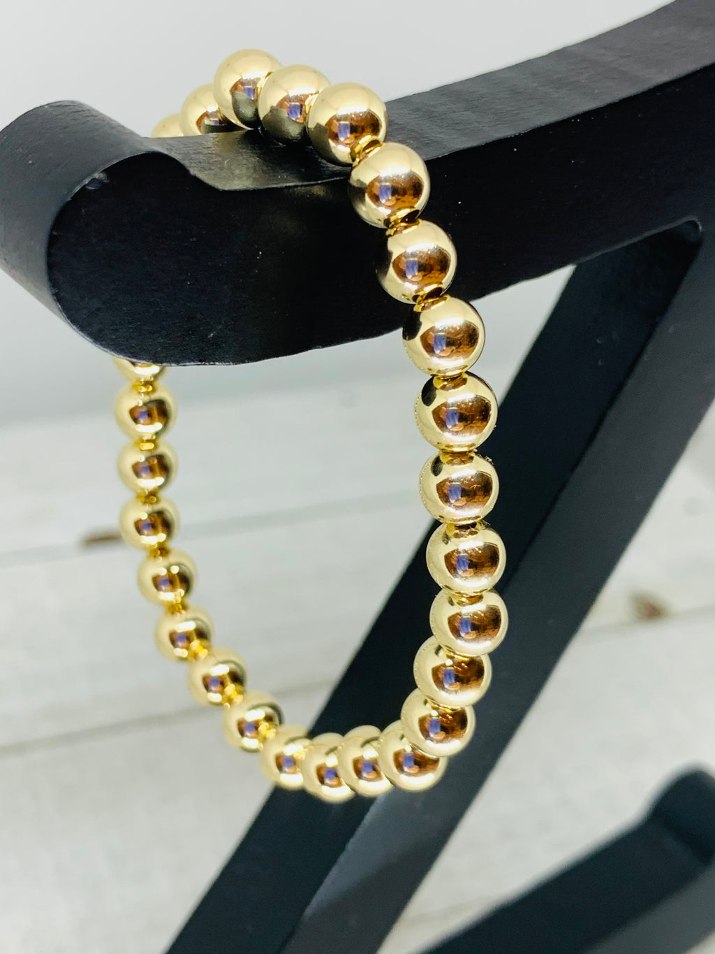 6mm 14 K Gold-Filled Bracelet