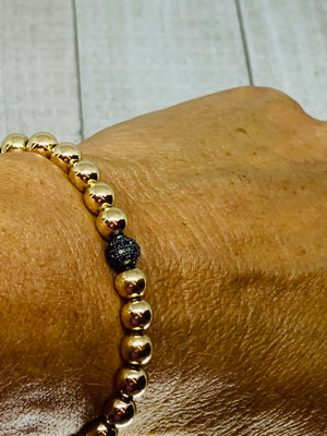 Gold With A Touch Of Black