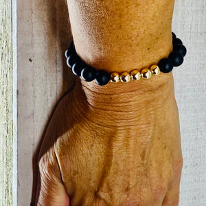 Black With A Touch Of Gold