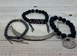 Love Onyx Bracelet