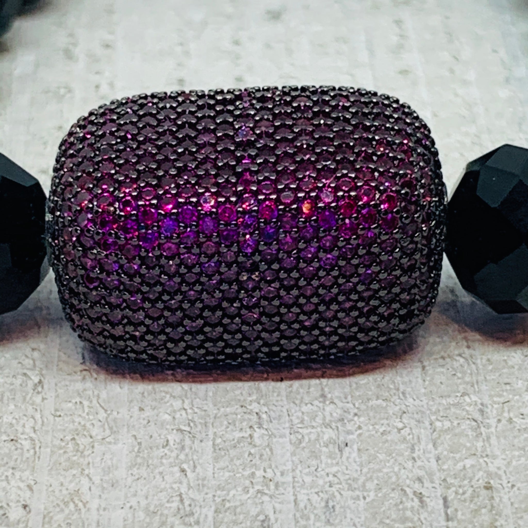Hot Pink Cushion Bracelet