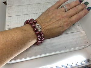 Pink Metallic Lady