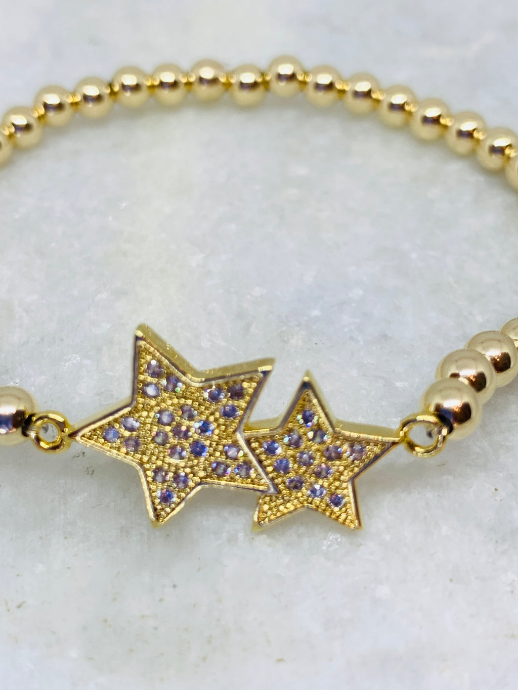 Gold Filled Twin Star Bracelet