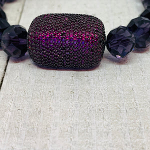 Hot Pink Cushion Bracelet