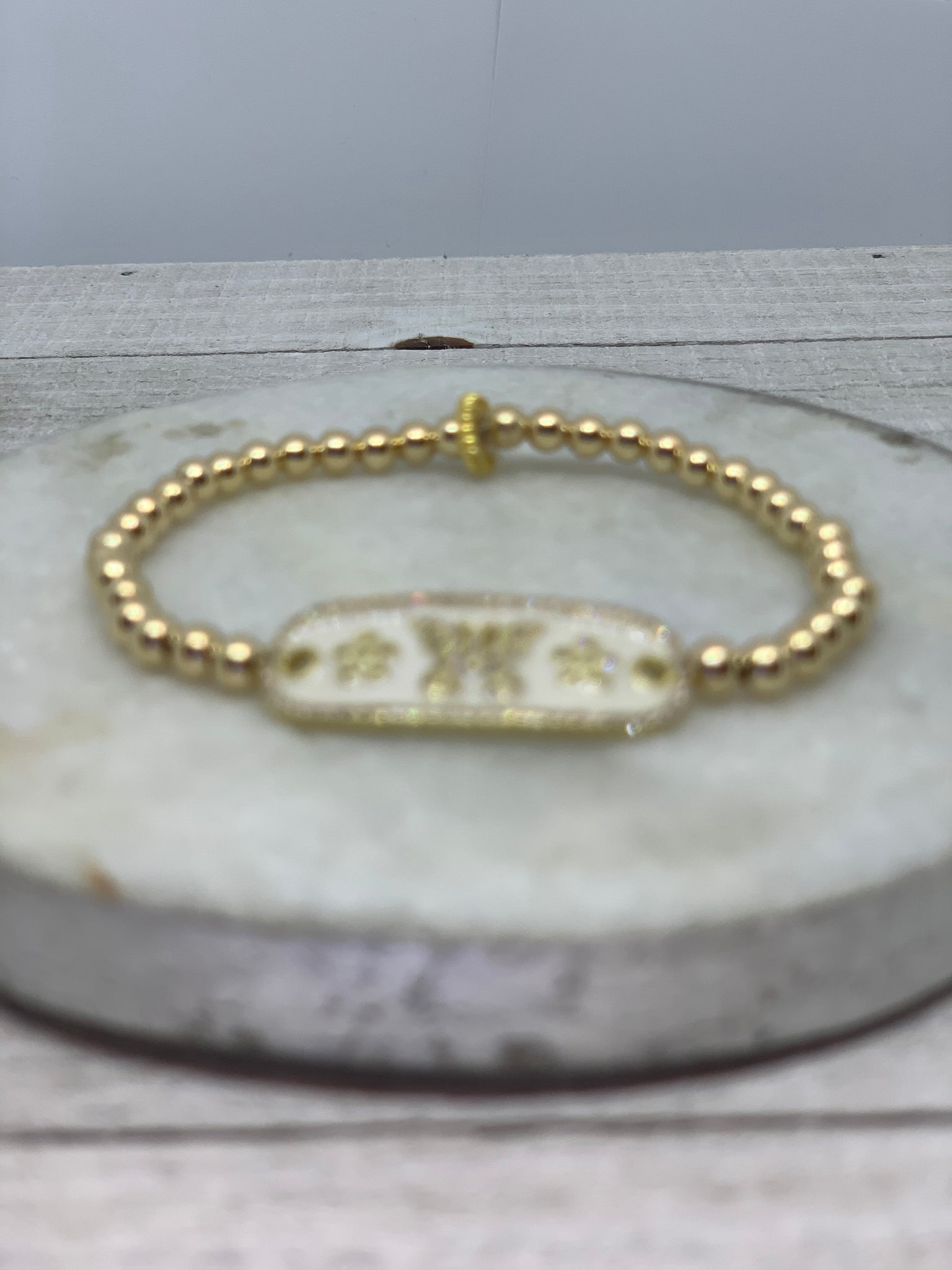 Golden Butterfly Bracelet