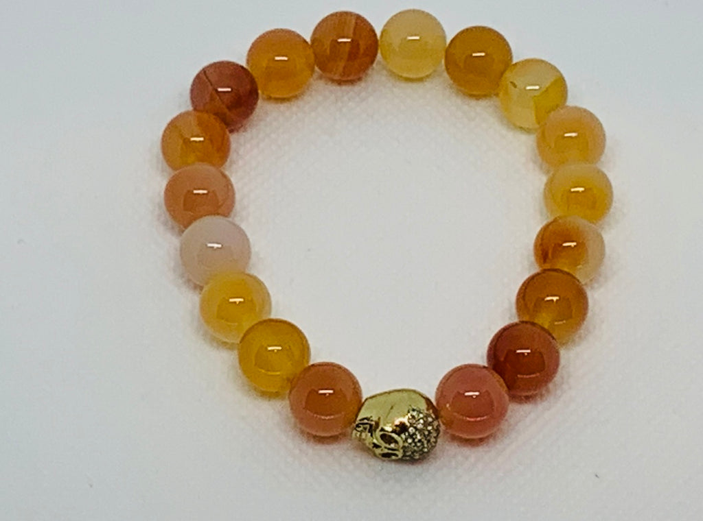 Gold Skeleton Bracelet