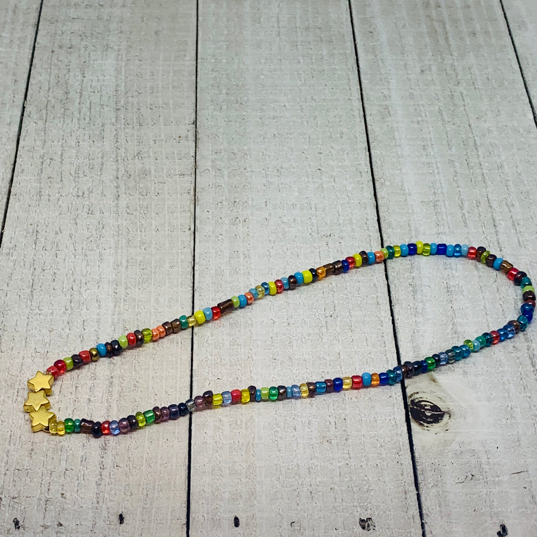 MultiColor Star Anklet