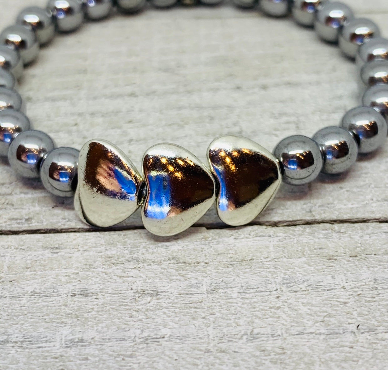 Tri Heart Bracelet