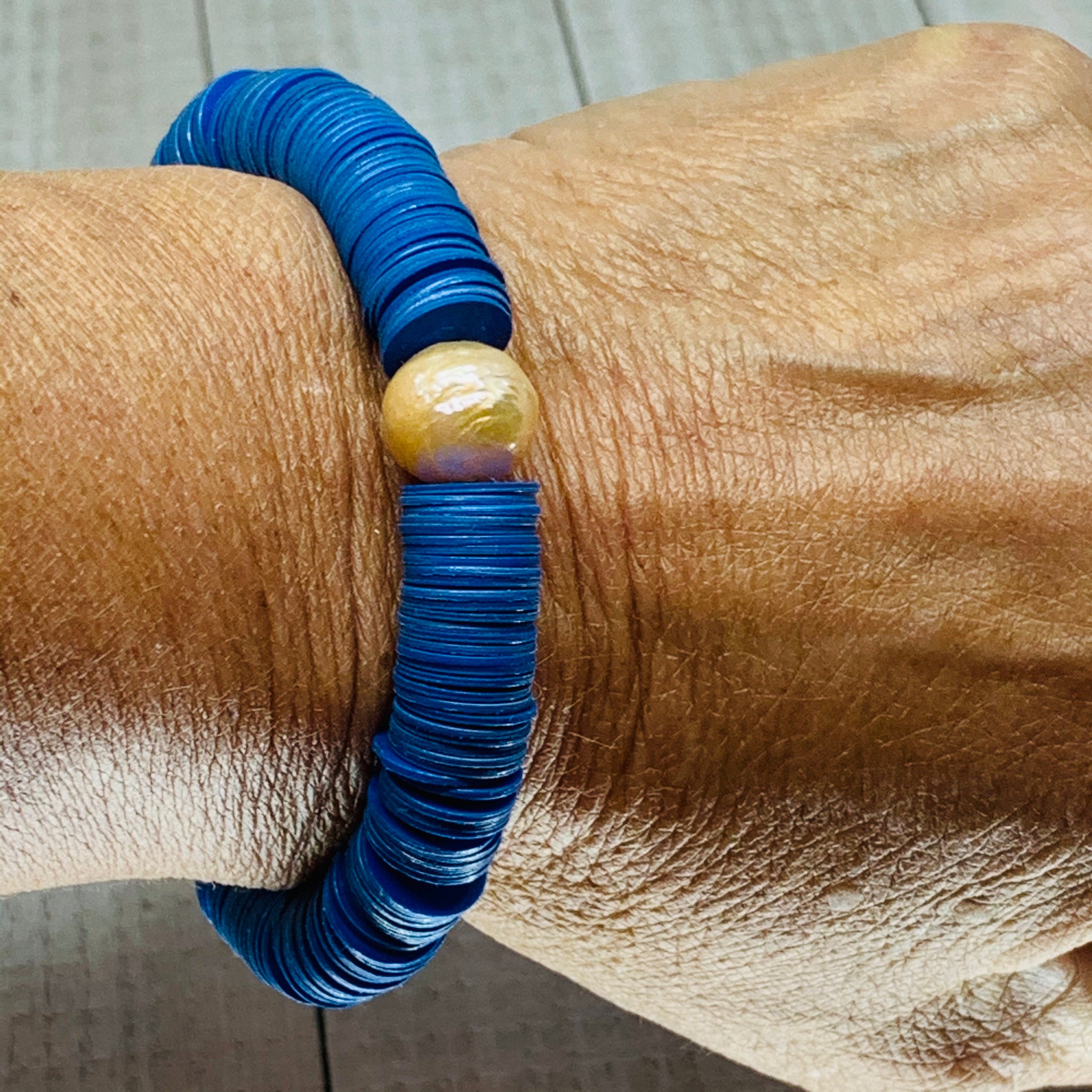 Blue Robin Egg Bracelet