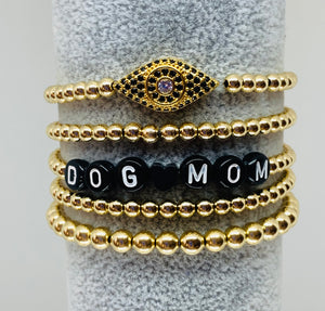 Mia Gold Bracelet Stack