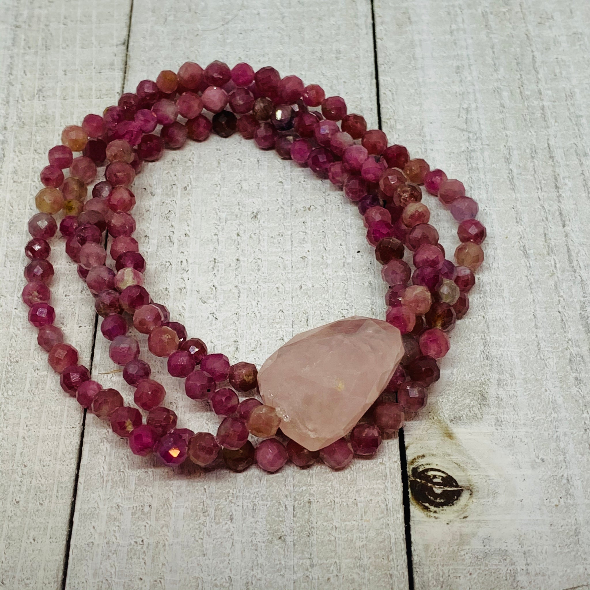 It’s A Wrap Tourmaline Necklace Or Bracelet