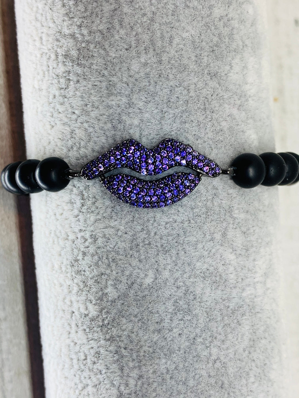 Kiss Me Purple Bracelet