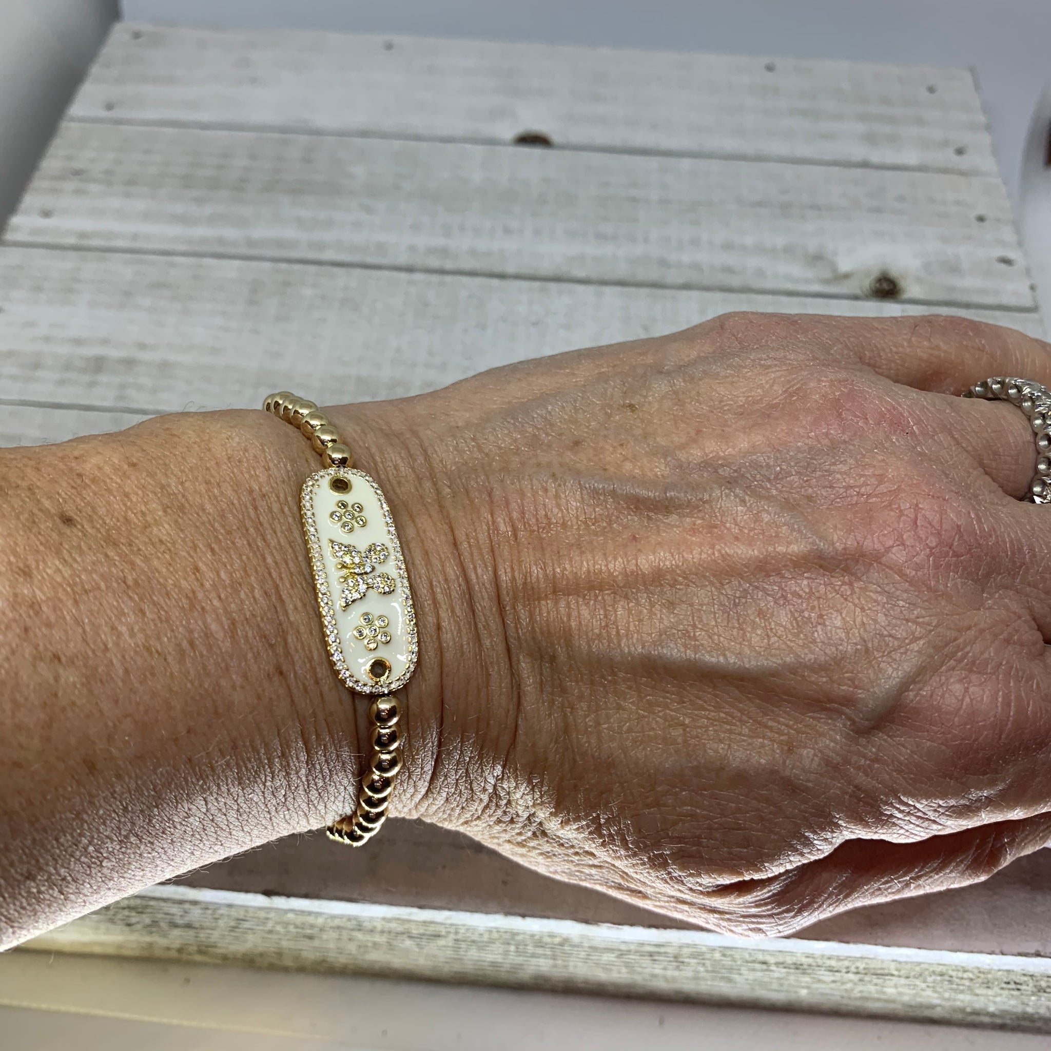 Golden Butterfly Bracelet