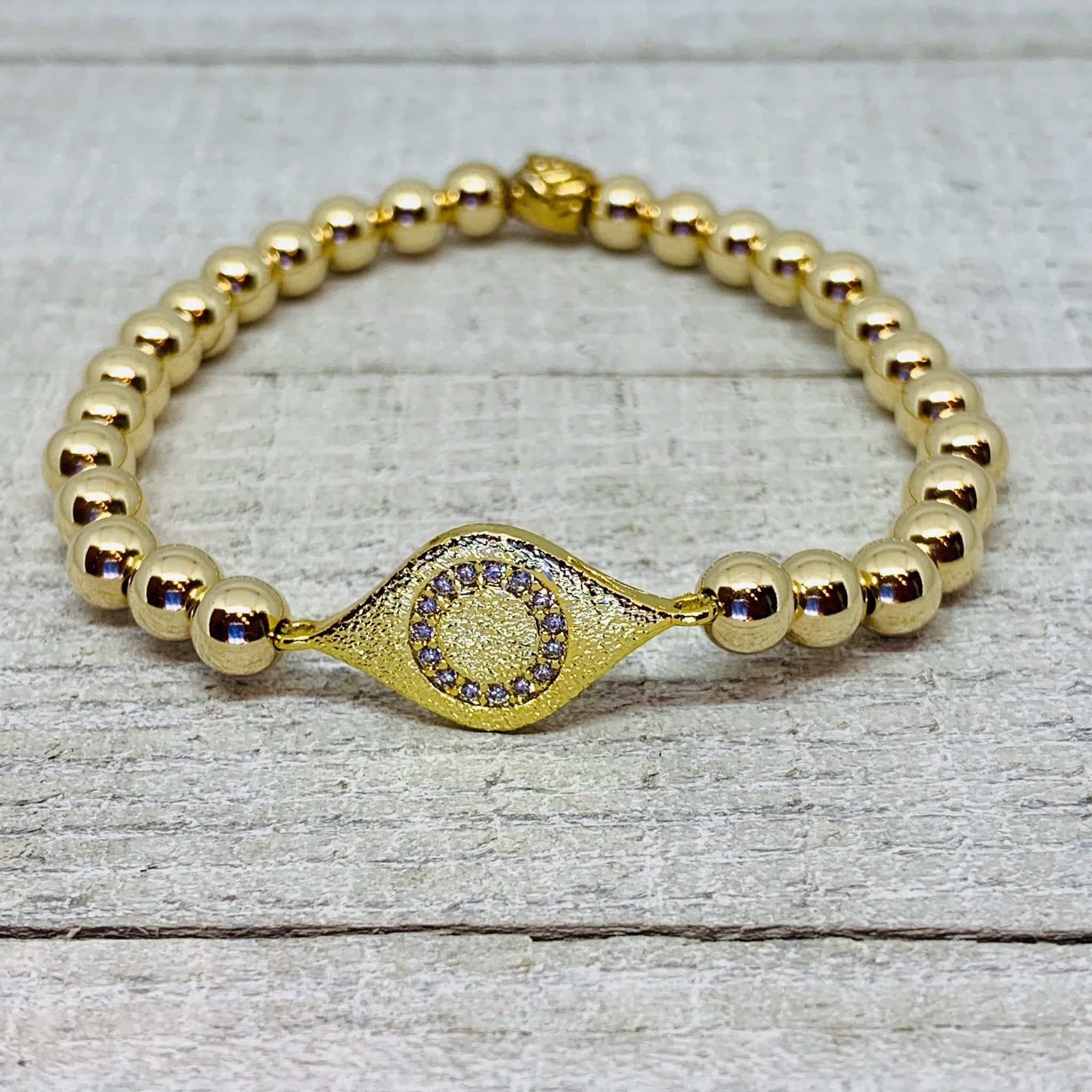 Golden Third Eye Bracelet