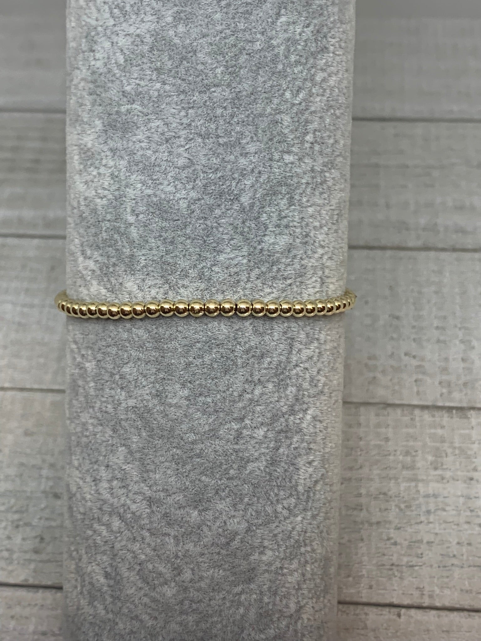 3mm Plain 14 K Gold-Filled Bracelet