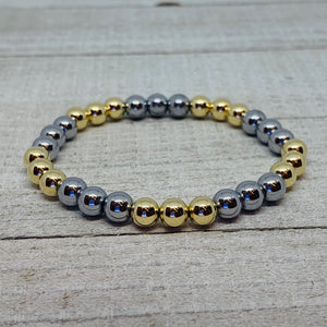 Silver & Gold Bracelet