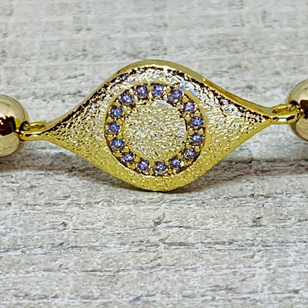 Golden Third Eye Bracelet