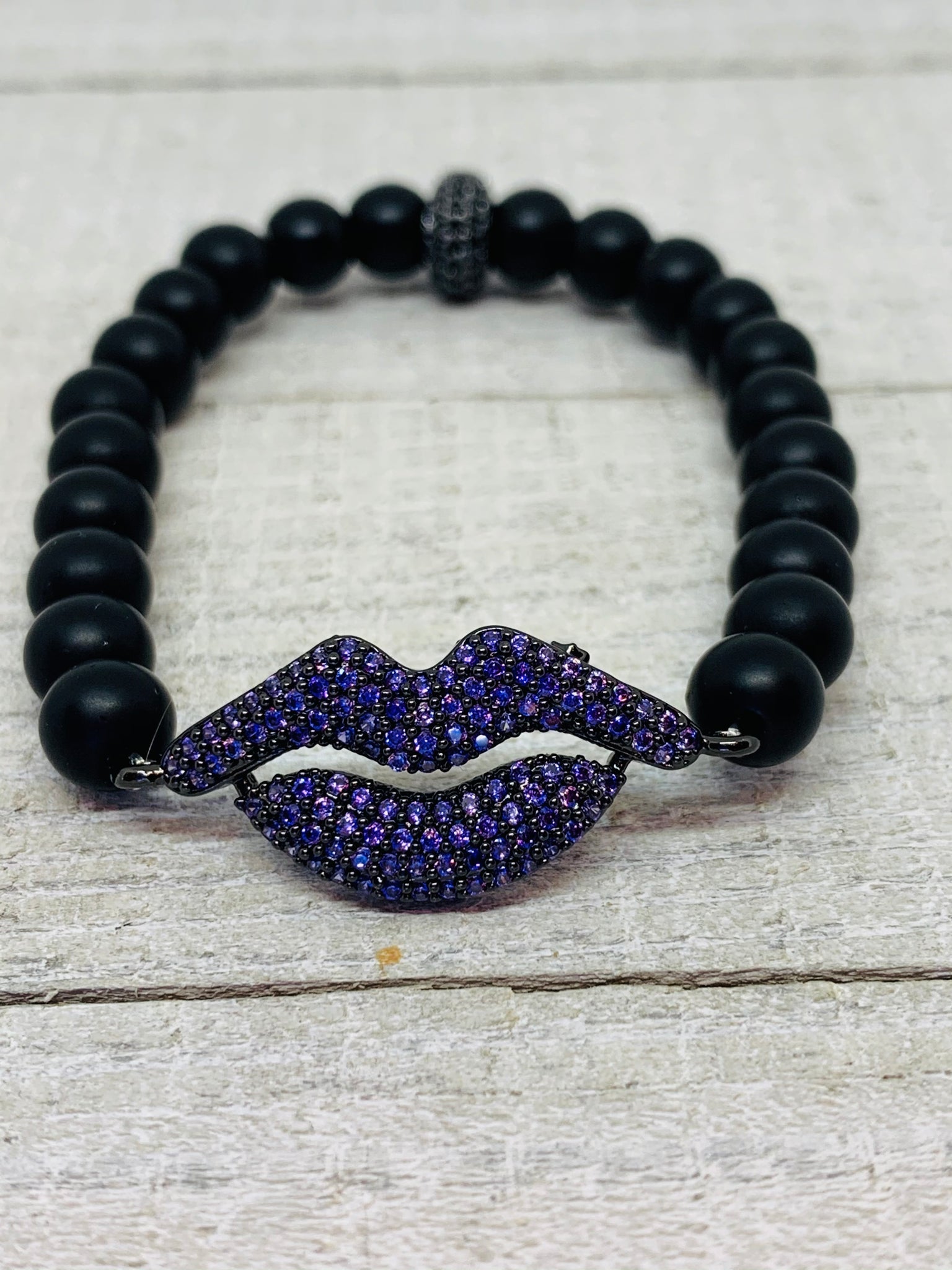Kiss Me Purple Bracelet