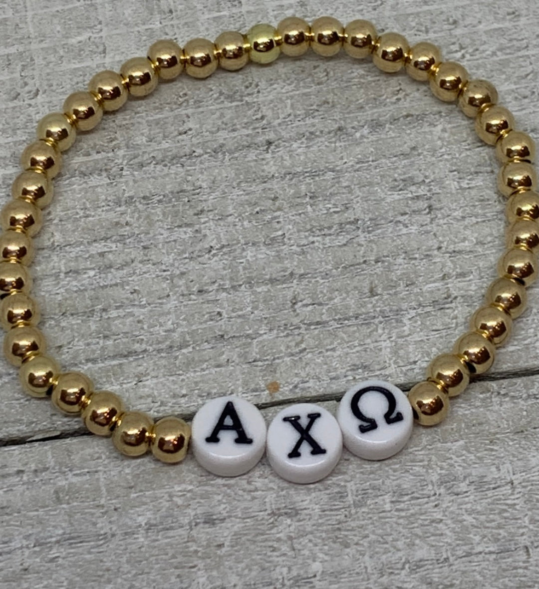 Sorority Initial Bracelet