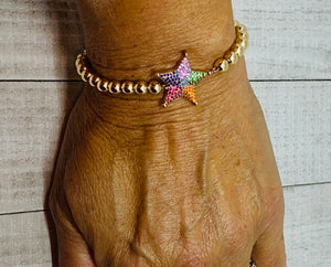 Star lite Rainbow Bracelet