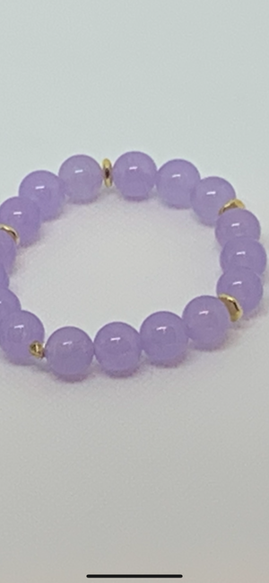 Two Purple Jade Beauties