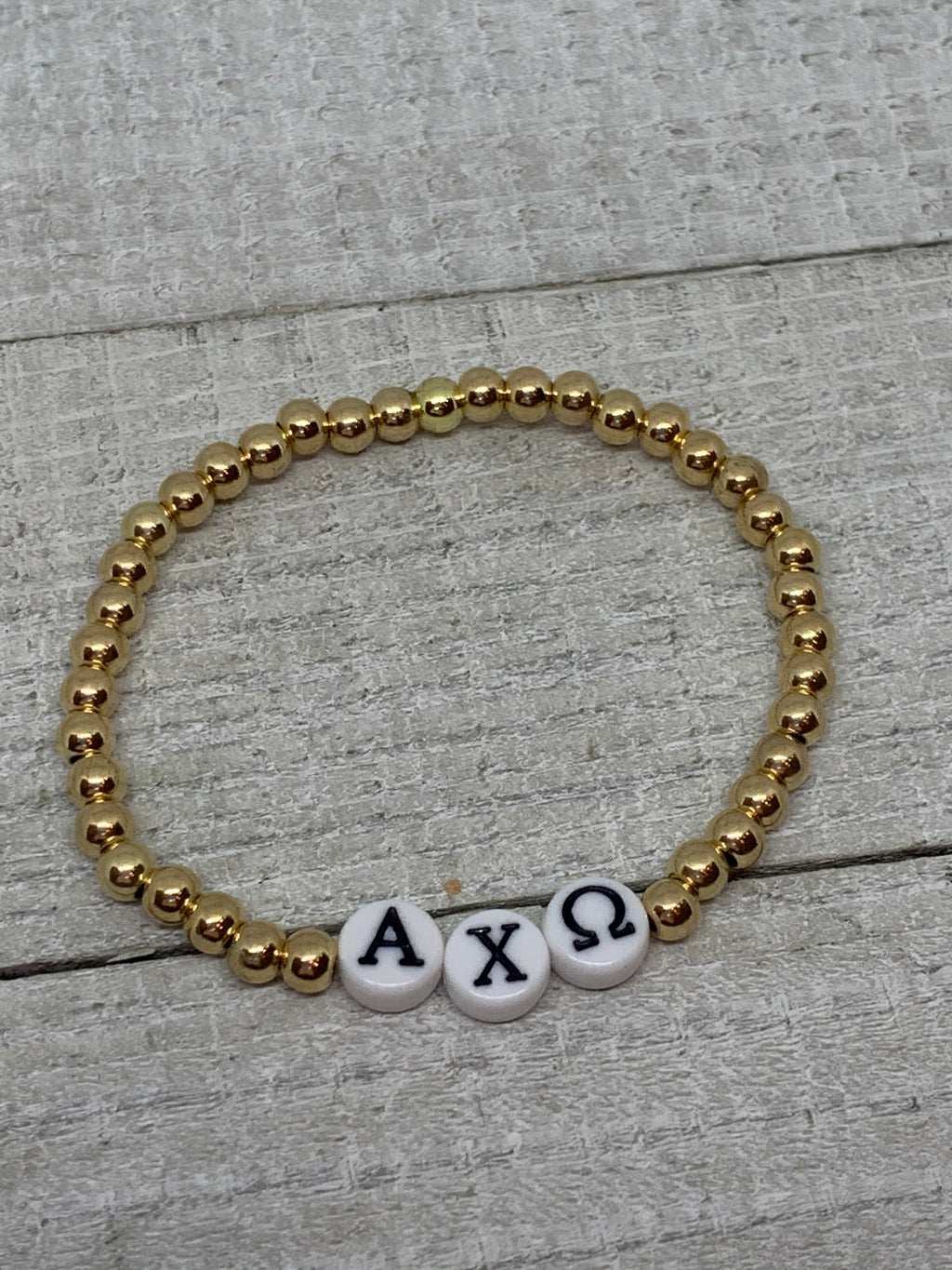 Sorority Initial Bracelet