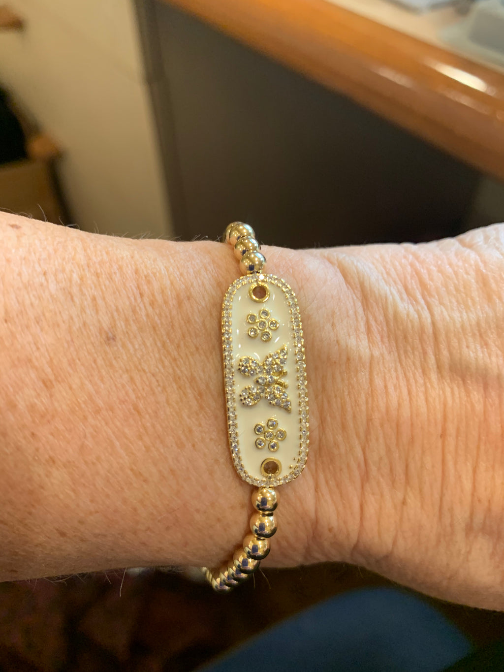 Golden Butterfly Bracelet