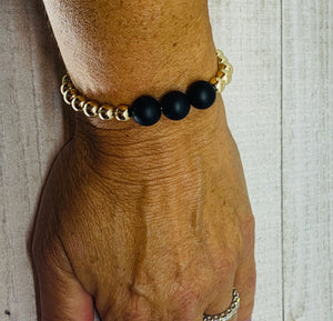 Golden Onyx Bracelet