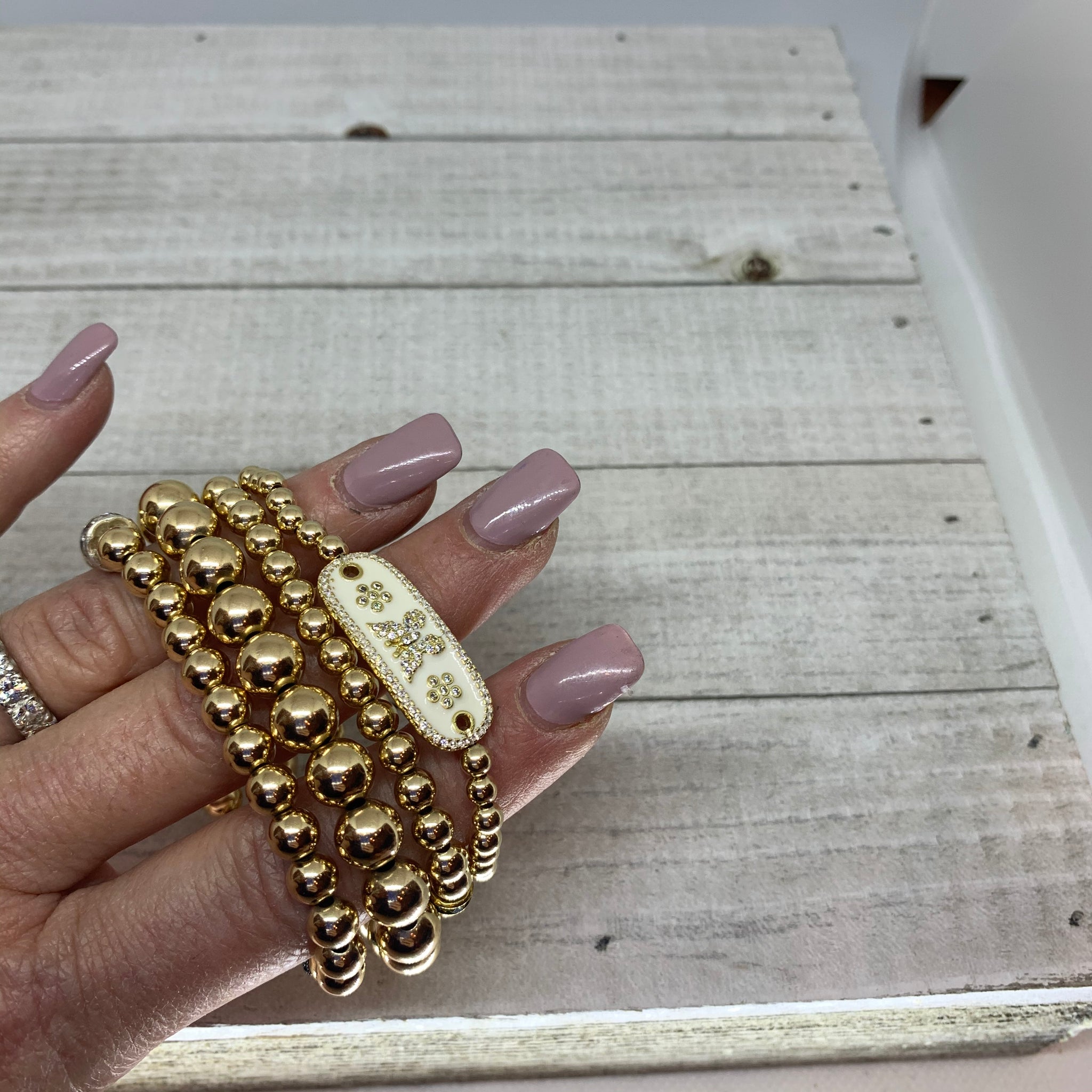 Golden Butterfly Bracelet