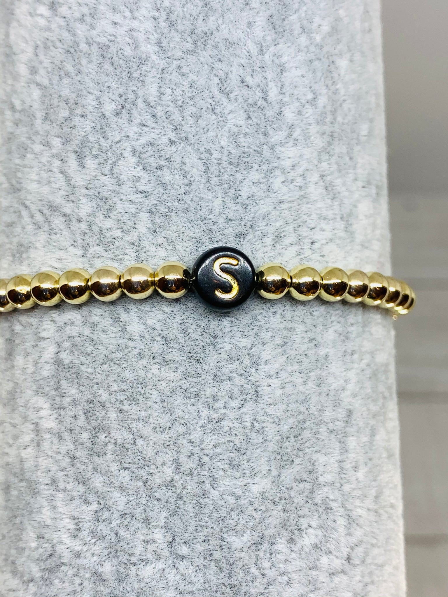 Gold With Initial(s) Bracelet