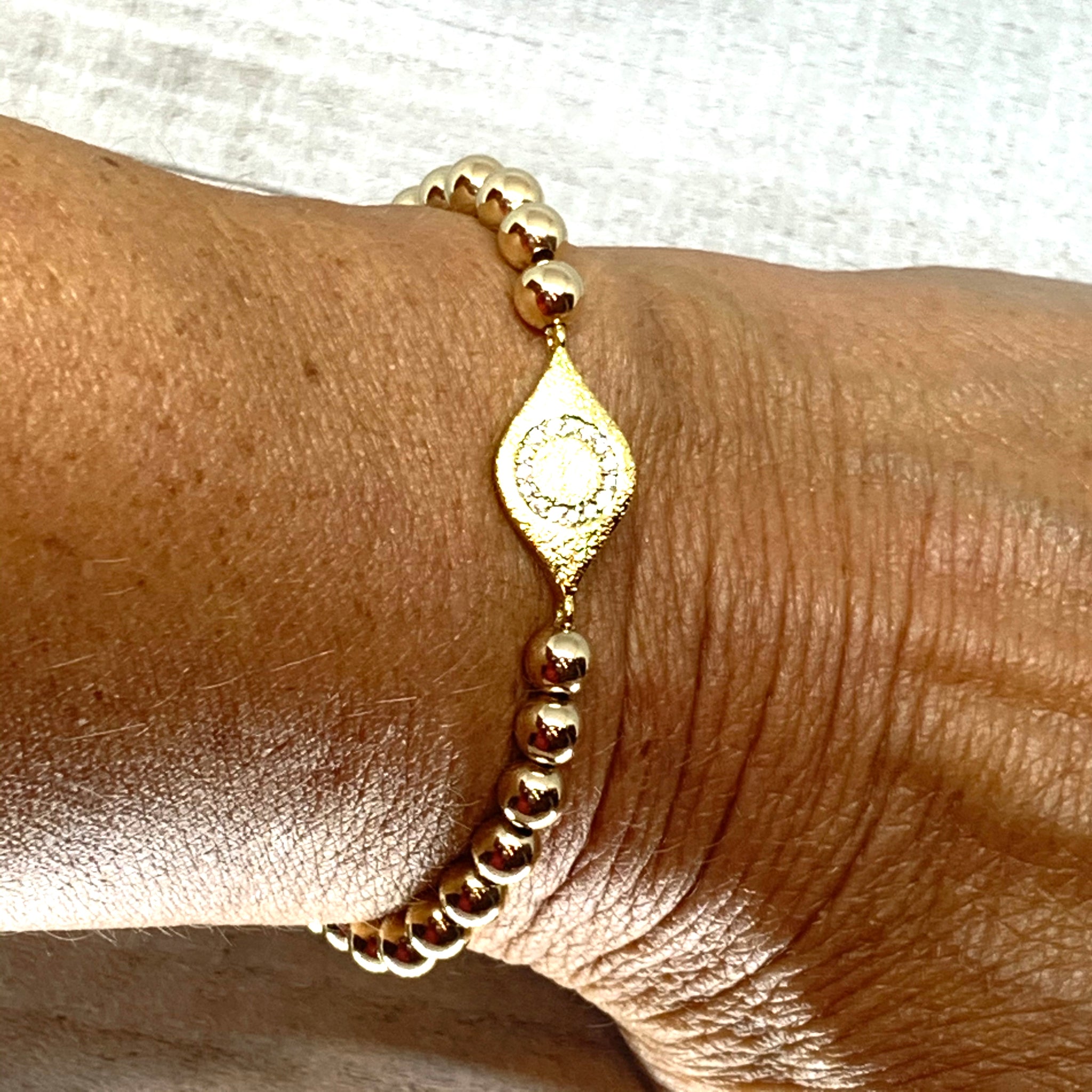 Golden Third Eye Bracelet